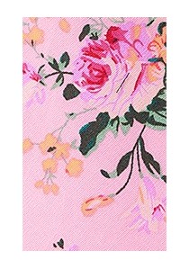 Herrenkrawatte Baumwolle Rosen-Pattern rose