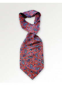 Ascot mit Paisley in rot
