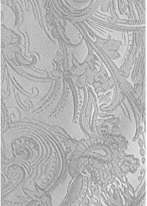 Krawatte kultiviertes Paisley perlmuttfarben