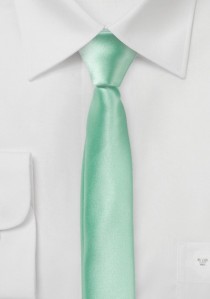Extra schmale Krawatte hellgrün