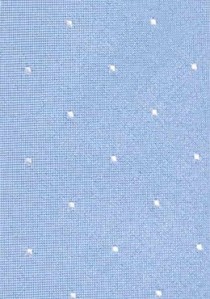 Herren-Schleife Punkt-Pattern eisblau