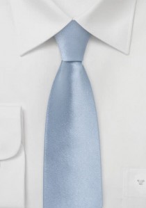 Krawatte schmal hellblau