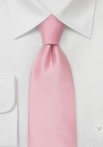 Roséfarbene Krawatte