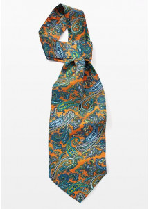Ascot-Schal kupfer Paisley