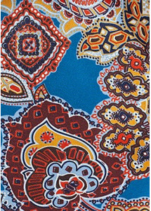 Ascot Paisley-Motiv blassblau