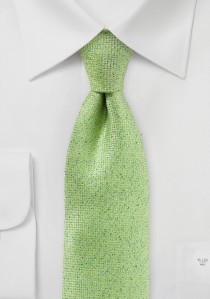 Krawatte gesprenkelt in hellgrün