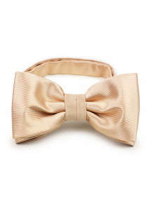 Fliege vom Geschenkset in edlem beige