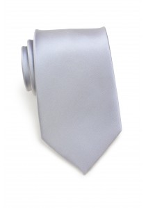 Moulins Mikrofaser Krawatte in silber