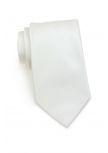 Set Krawatte Einstecktuch elfenbein Struktur