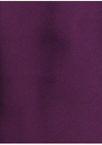 Schmale Moulins Krawatte brombeer-violett