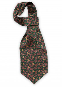 Ascot lebensfrohes Paisley-Muster dunkelgrün