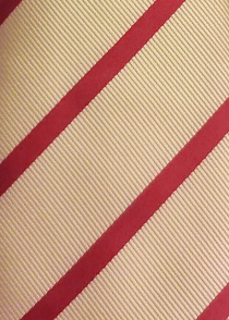 Krawatte gold Streifenstruktur-Dekor