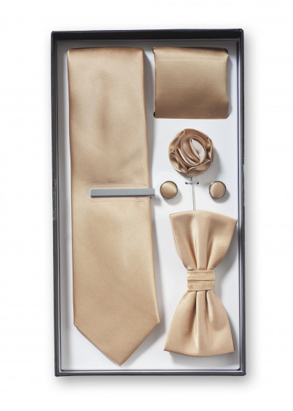 Geschenk-Set in Champagner