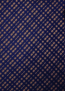 dunkles Braun und Marineblau Detailansicht