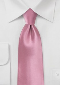 Moulins Mikrofaser Krawatte in rosé