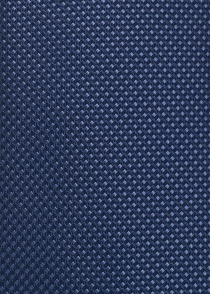 Krawatte marineblau strukturiert