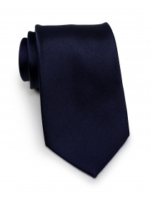 Elegante dunkelblaue Krawatte