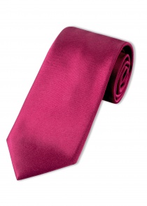 Moulins Krawatte magentarot einfarbig