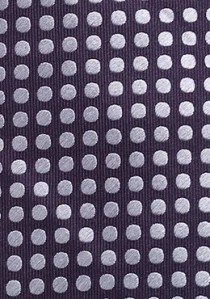 Krawatte Punkt-Pattern lila