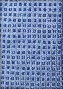 Ziertuch Struktur-Muster himmelblau