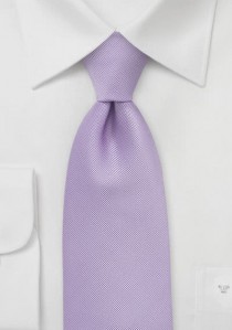 Krawatte strukturiert zartviolett