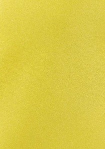 Krawatte unifarben Poly-Faser limonengelb