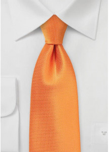 Krawatte Orange Struktur Geschenk-Set