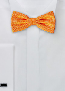 Fliege Orange Struktur Geschenk-Set