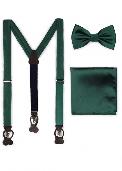 Gentleman-Set in dunkelgrün