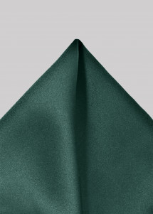 stilvolles Einstecktuch in elegantem Dunkelgrün