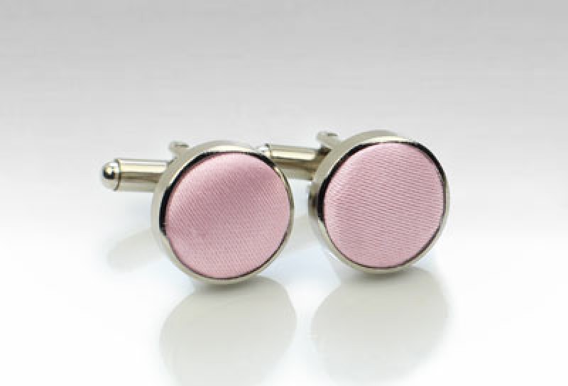 Cufflinks Stoff rose