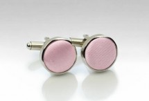 Cufflinks Stoff rose