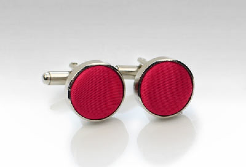 Cufflinks Stoff sherryrot