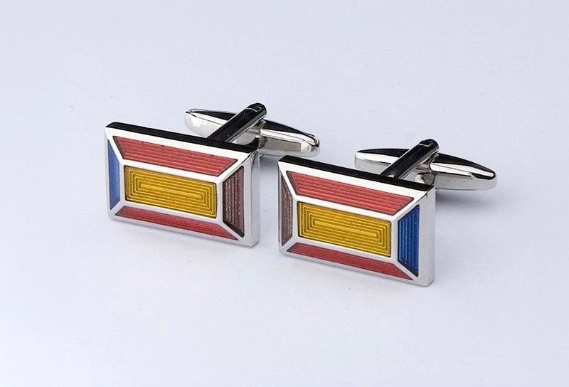 Außergewöhnliche Manschettenknöpfe in Multicolor
