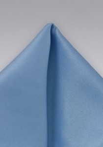 Ziertuch Poly-Faser eisblau