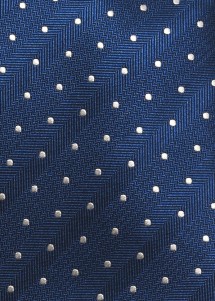 Geschenkset gepunktet Dunkelblau Silber Detailbild
