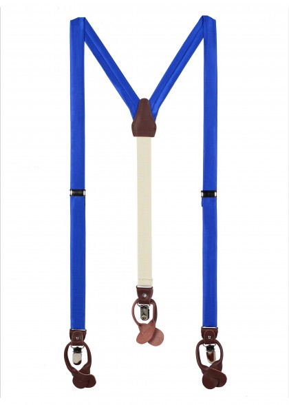 Hosenträger Königsblau
