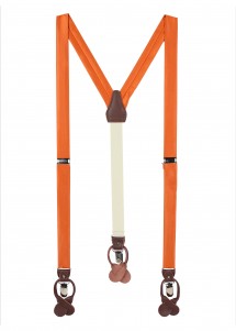 Hosenträger aus Set in Orange