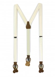 Hosenträger aus Set in Beige