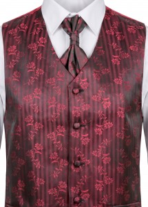 Hochzeitsweste Set Rot Lorenzo Guerni Venedig