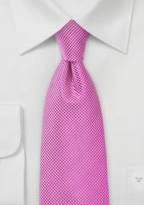 Krawatte Waffel-Oberfläche pinkfarben