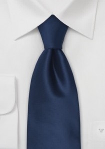 Elegante dunkelblaue Krawatte