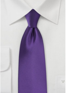 Markante Krawatte violett Poly-Faser