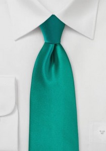 Modische Krawatte tannengrün Poly-Faser