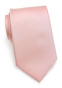 Elegante Krawatte in rose