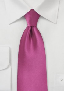 Modische Krawatte pinkfarben Poly-Faser