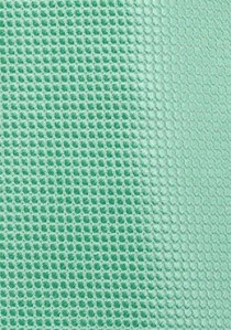 Kravatte Gitter-Struktur mintgrün