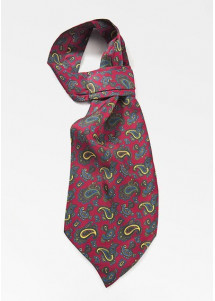 Ascot Paisley-Muster mittelrot