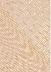 Kravatte geometrisches Pattern lachs