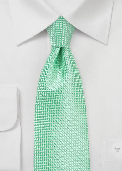 Herrenkrawatte lineare Oberfläche mint elegant